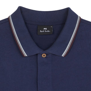 Paul Smith Reg Fit Polo Shirt Inky Blue - Parasol Store