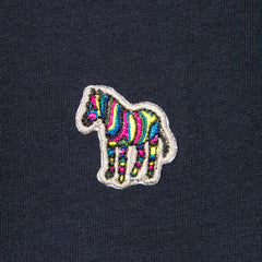 Paul Smith Reg Fit S/S Tshirt Zebra Very Dark Navy - Parasol Store