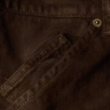 Paul Smith Relaxed Fit Cotton Jeans Brown