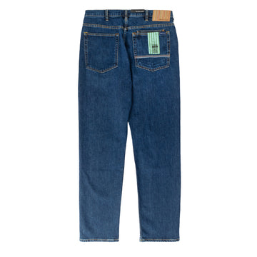 Paul Smith Relaxed Tapered-Fit Organic Vintage Stretch Jeans Dark Wash