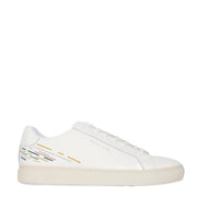 Paul Smith Rex Embroidery Trainers White - Parasol Store