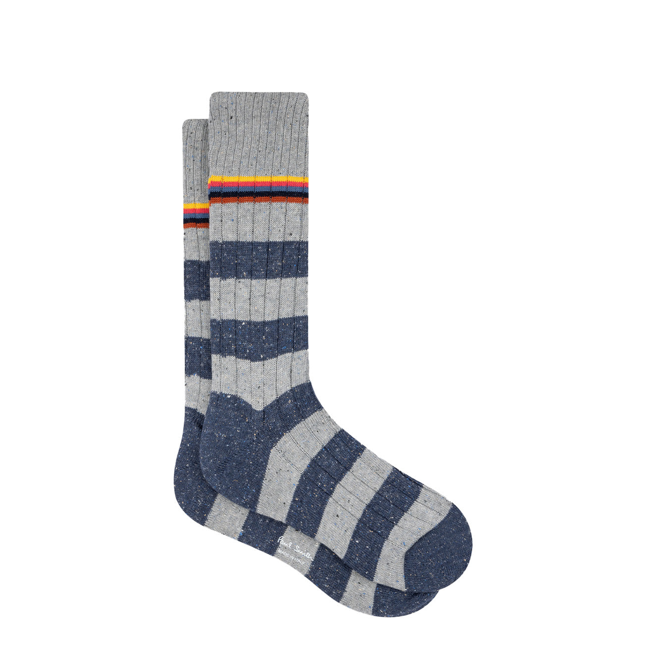 Paul Smith Stripe Ribbed Socks Three Pack Multi Paul Smith