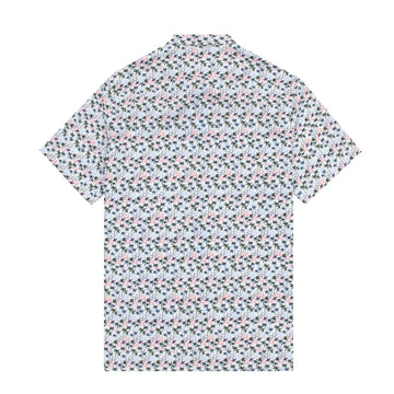 Paul Smith S/S Casual Fit Shirt Palm Detail White - Parasol Store