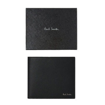 Paul Smith Signature Stripe Balloon Mount Fuji Interior Billfold Wallet Black - Parasol Store
