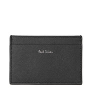 Paul Smith Signature Stripe Balloon Mount Fuji Print Card Holder Black - Parasol Store