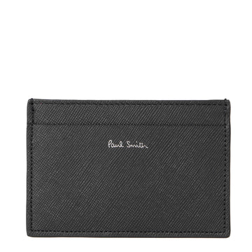 Paul Smith Signature Stripe Balloon Mount Fuji Print Card Holder Black - Parasol Store