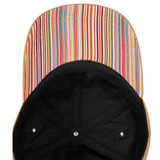 Paul Smith Signature Stripe Baseball Cap Camel - Parasol Store