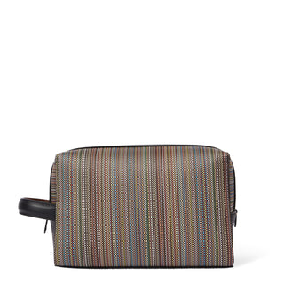 Paul Smith Signature Stripe Coated Canvas Wash Bag Multicolour