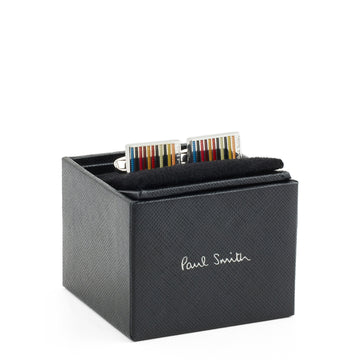 Paul Smith Signature Stripe Cufflinks Multicolour