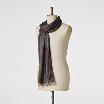 Paul Smith Signature Stripe Merino Wool Scarf Multicolour