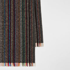 Paul Smith Signature Stripe Merino Wool Scarf Multicolour - Parasol Store
