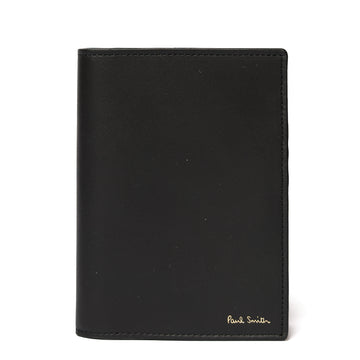 Paul Smith Signature Stripe Passport Cover Black - Parasol Store