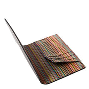 Paul Smith Signature Stripe Passport Cover Black - Parasol Store