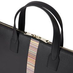 Paul Smith Signature Stripe Slim Folio Black - Parasol Store