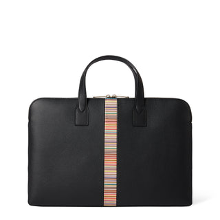 Paul Smith Signature Stripe Slim Folio Black