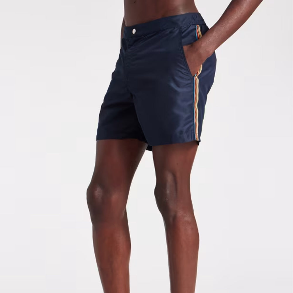 Paul Smith Signature Stripe Swim Shorts Navy - Parasol Store