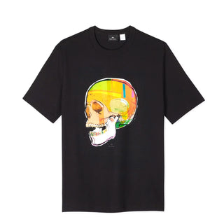 Paul Smith Skull Sketch Print T-Shirt Black - Parasol Store