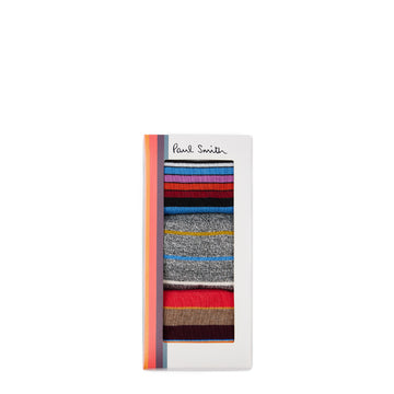 Paul Smith Sock 3 Pack Stripes Multicolour