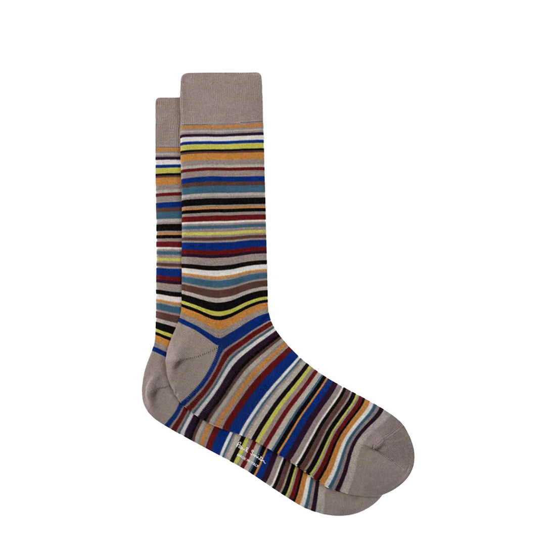 Paul Smith Sock Farley Stripe Slate - Parasol Store