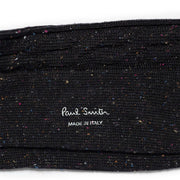 Paul Smith Sock Henry Neps Cable Black - Parasol Store