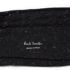 Paul Smith Sock Henry Neps Cable Black - Parasol Store