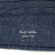 Paul Smith Sock Henry Neps Cable Navy - Parasol Store