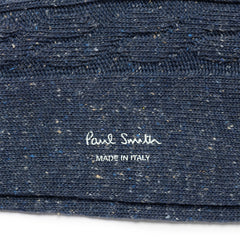 Paul Smith Sock Henry Neps Cable Navy - Parasol Store