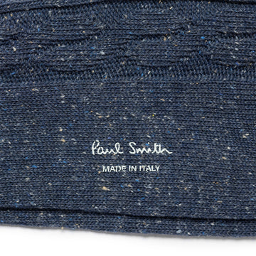 Paul Smith Sock Henry Neps Cable Navy - Parasol Store