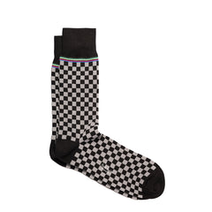 Paul Smith Sock Hudson Check Black - Parasol Store