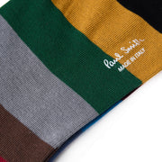 Paul Smith Sock Jonathan Stripe Black - Parasol Store