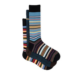 Paul Smith Socks Three Pack Black - Parasol Store