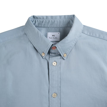 Paul Smith Soft Touch Cotton Shirt Blue - Parasol Store