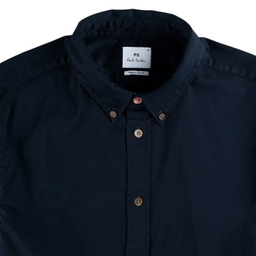 Paul Smith Soft Touch Cotton Shirt Navy Blue - Parasol Store