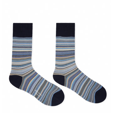 Paul Smith Spring Signature Stripe Socks Blue