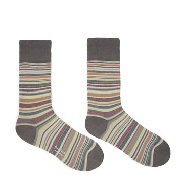 Paul Smith Spring Signature Stripe Socks Grey