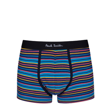 Paul Smith Stripe and Plain Mixed Boxer Briefs 5 Pack Multicolour