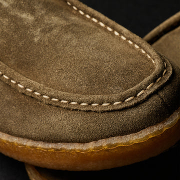 Paul Smith Suede Buster Shoe Olive Green