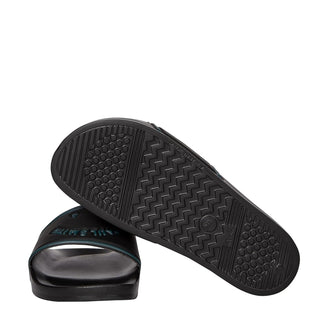 Paul Smith Summit Face Sandal Black Petrol