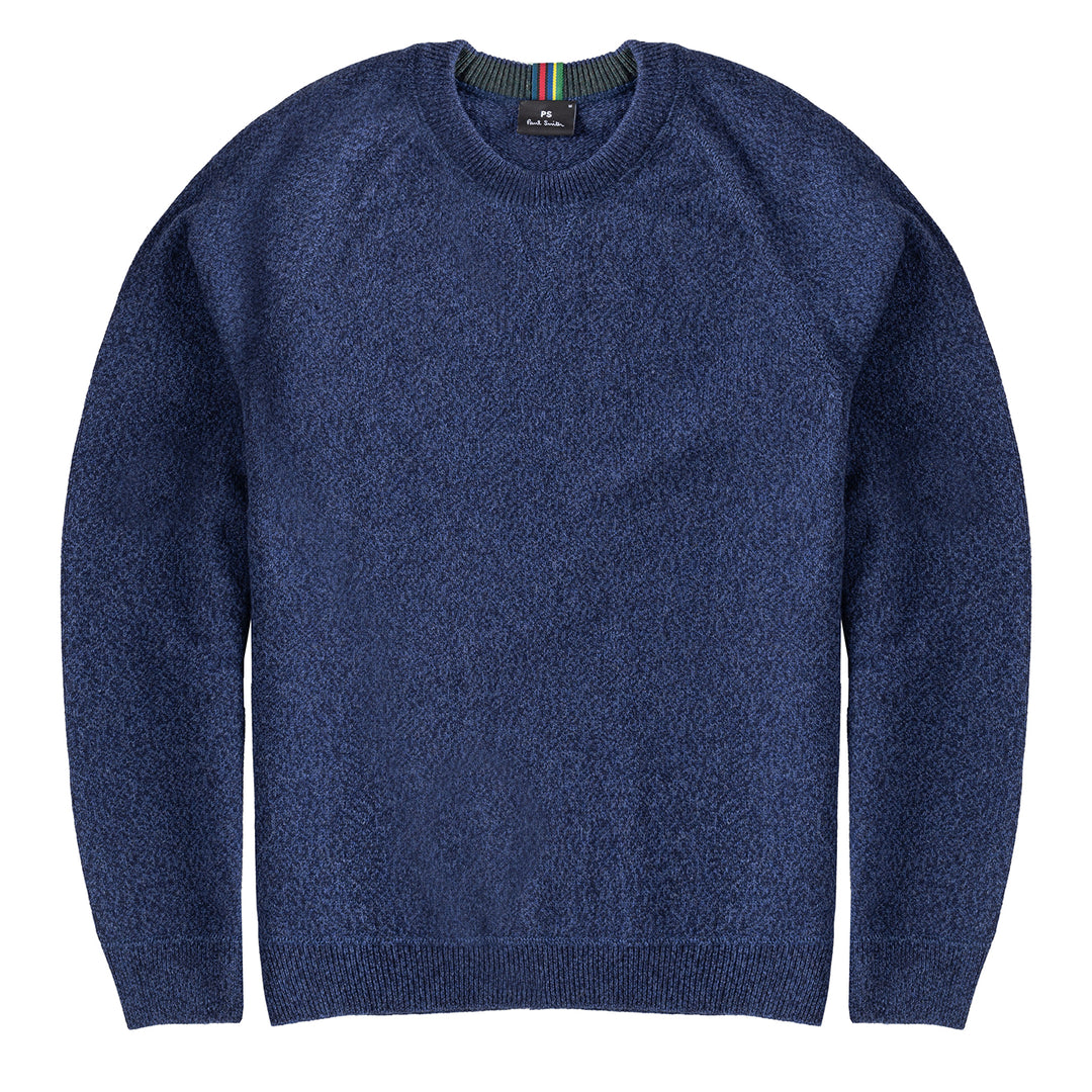 Paul Smith Sweater Crew Neck Indigo - Parasol Store