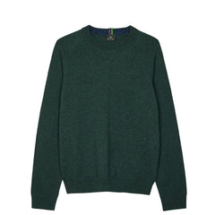 Paul Smith Sweater Crew Neck Very Dark Green - Parasol Store