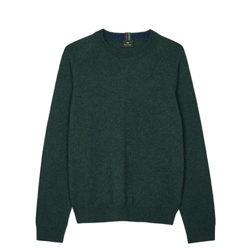 Paul Smith Sweater Crew Neck Very Dark Green - Parasol Store