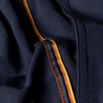Paul Smith Swim Shorts Plain With Stripe Navy - Parasol Store