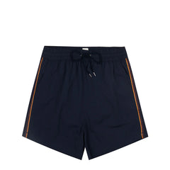 Paul Smith Swim Shorts Plain With Stripe Navy - Parasol Store