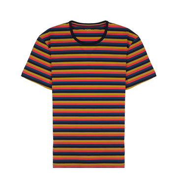 Paul Smith T-Shirt Bright Stripe Black - Parasol Store