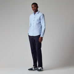 Paul Smith Tailored-Fit Blue Oxford Shirt Light Blue
