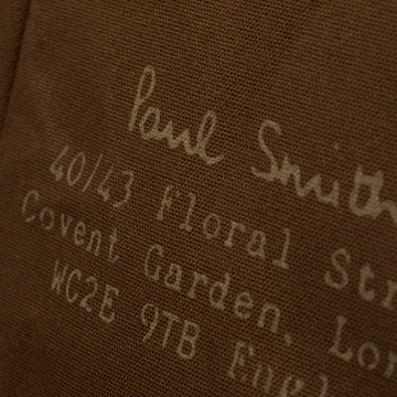 Paul Smith TekWax Cotton Adjustable Tote Bag Khaki