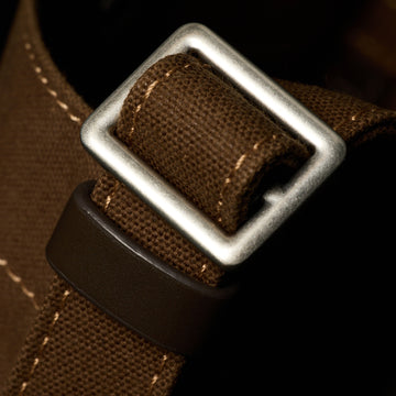 Paul Smith TekWax Cotton Musette Bag Khaki