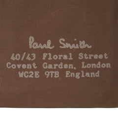 Paul Smith TekWax Cotton Musette Bag Khaki
