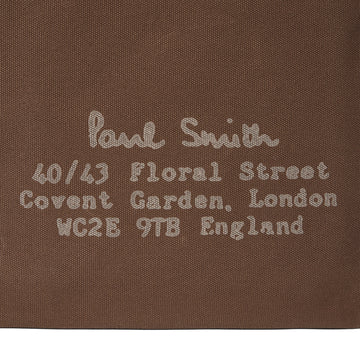 Paul Smith TekWax Cotton Musette Bag Khaki