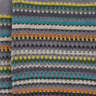 Paul Smith Tonal Stripe Cotton-Blend Pique Socks Grey